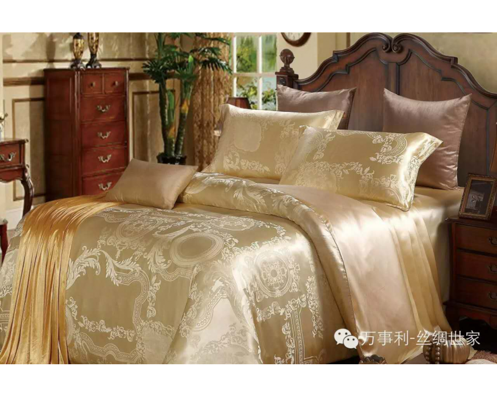 Solid color silk bed sheet single piece naked sleeping mulberry silk satin  quilt single double 1.2