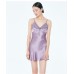 Wensli Silk Pajamas - Voilet